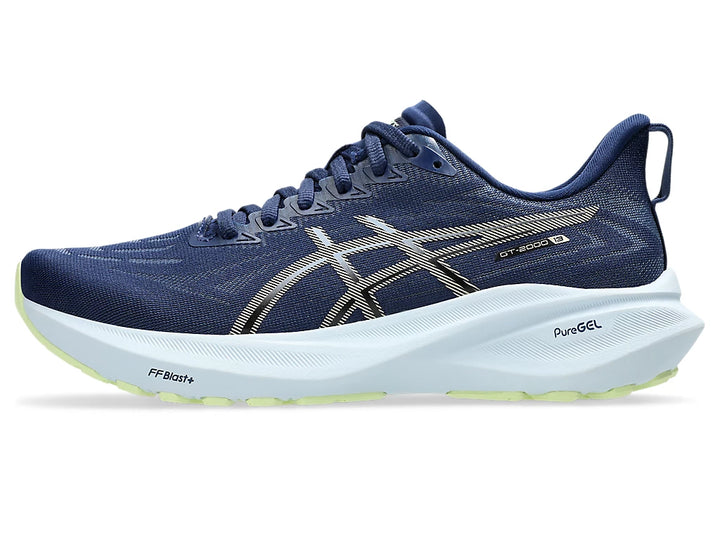 Asics Womens GT-2000 13 - Blue Expanse/Champagne - Stability