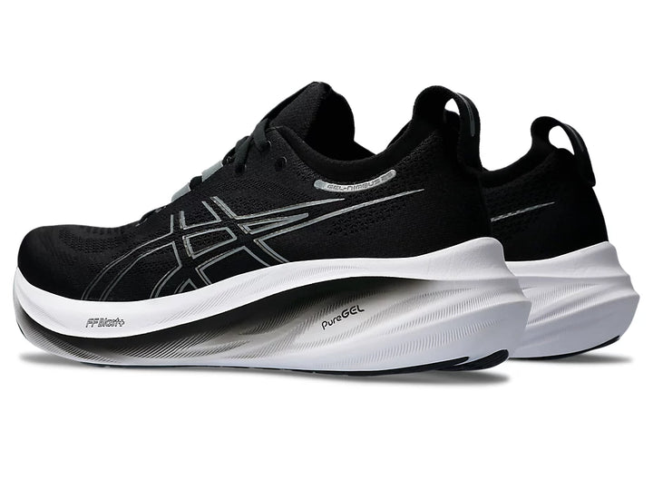 Asics Mens Gel Nimbus 26 - Black/Graphite Grey - Neutral