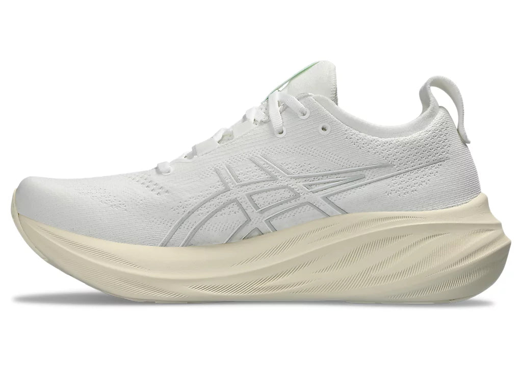 Asics Mens Gel Nimbus 26 - White/White - Neutral