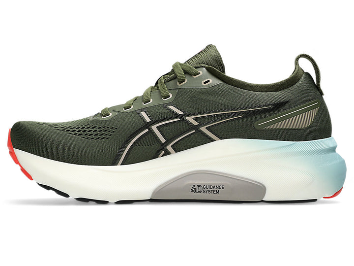 Asics Mens Gel Kayano 31 - Smog Green/Black - Stability