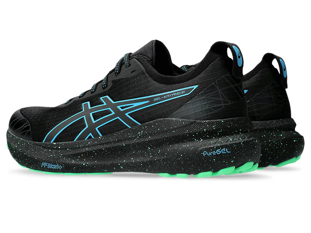 Asics Mens Gel Kayano 31 Lite-Show - Lite-Show/Digital Aqua - Stability