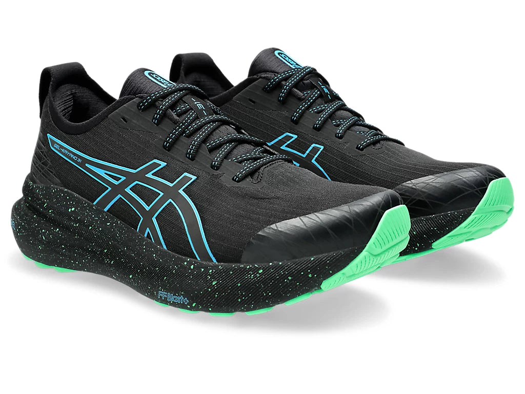 Asics Mens Gel Kayano 31 Lite-Show - Lite-Show/Digital Aqua - Stability