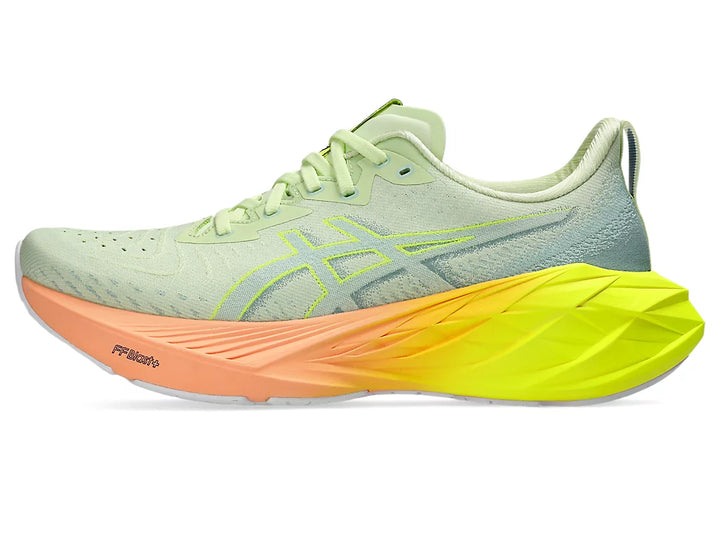 Asics Mens Novablast 4 Paris - Cool Matcha/Safety Yellow - Neutral