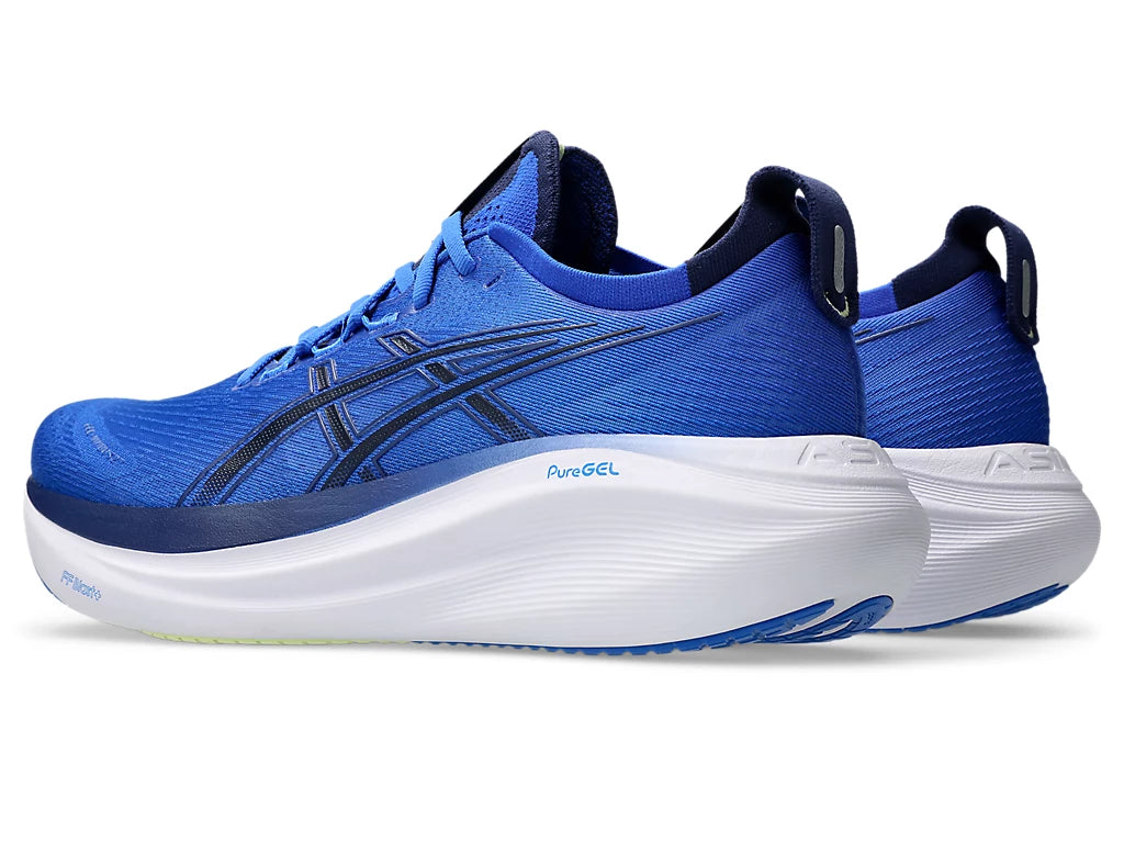 Asics Mens Gel Nimbus 27 - Illusion Blue/Indigo Blue - Neutral - SS25