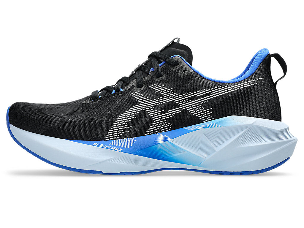 Asics Mens Novablast 5 - Black/White - Neutral - SS25