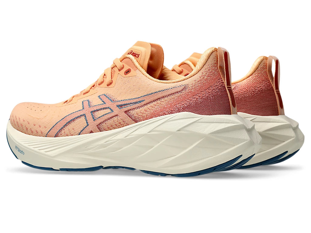 Asics Womens Novablast 4 - Faded Orange/Deep Red - Neutral