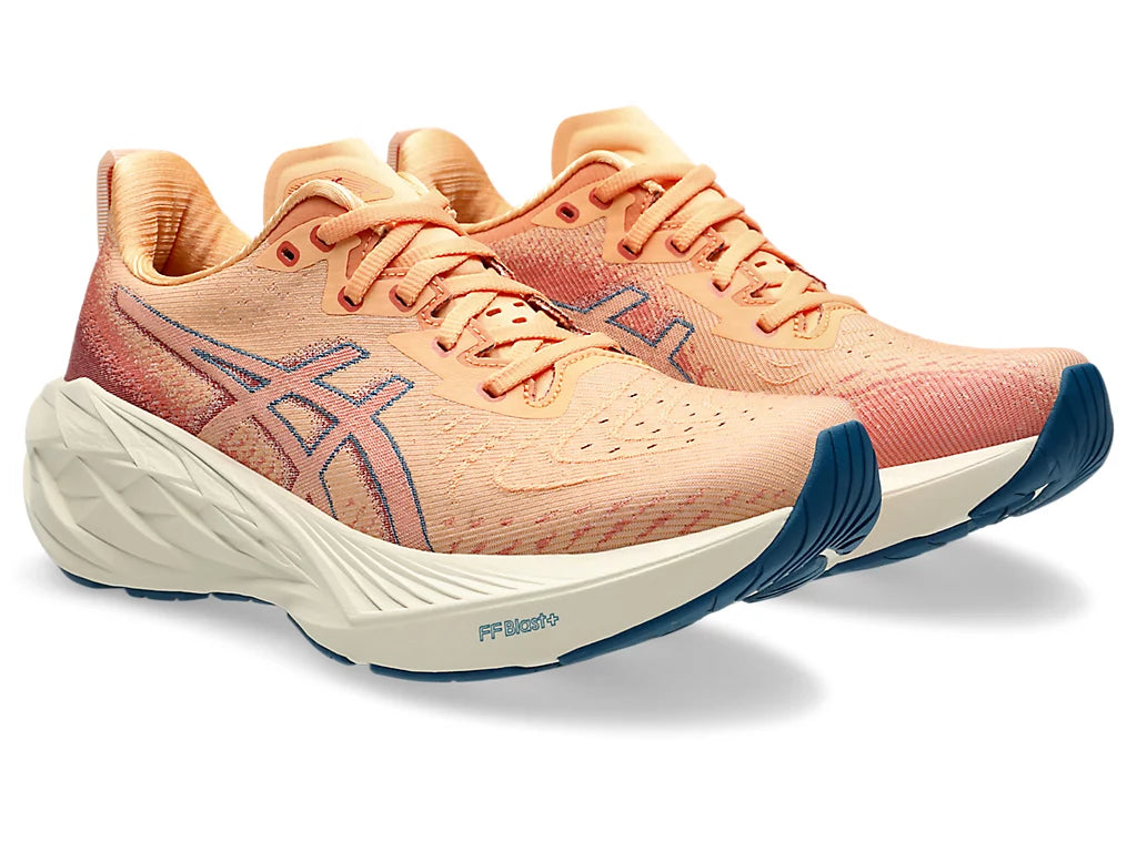 Asics Womens Novablast 4 - Faded Orange/Deep Red - Neutral