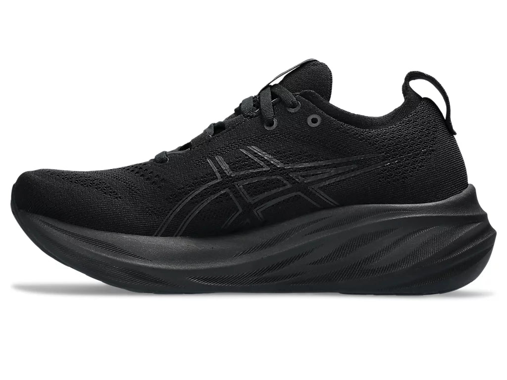 Asics Womens Gel Nimbus 26 - Black/Black - Neutral