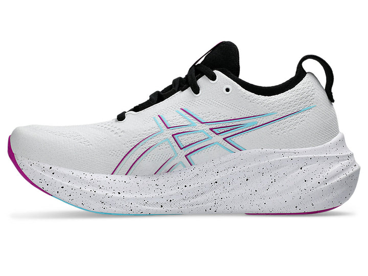 Asics Womens Gel Nimbus 26 - White/Soothing Sea - Neutral