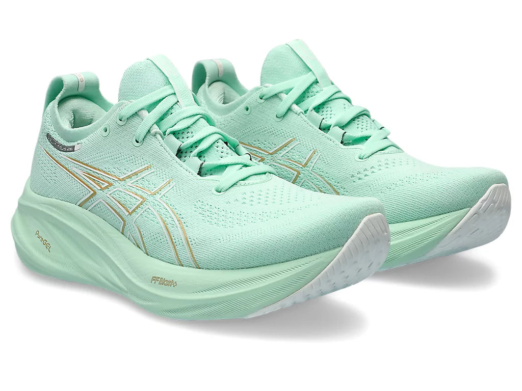 Asics Womens Gel Nimbus 26 - Mint Tint/Pale Mint - Neutral