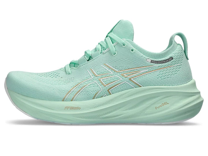 Asics Womens Gel Nimbus 26 - Mint Tint/Pale Mint - Neutral