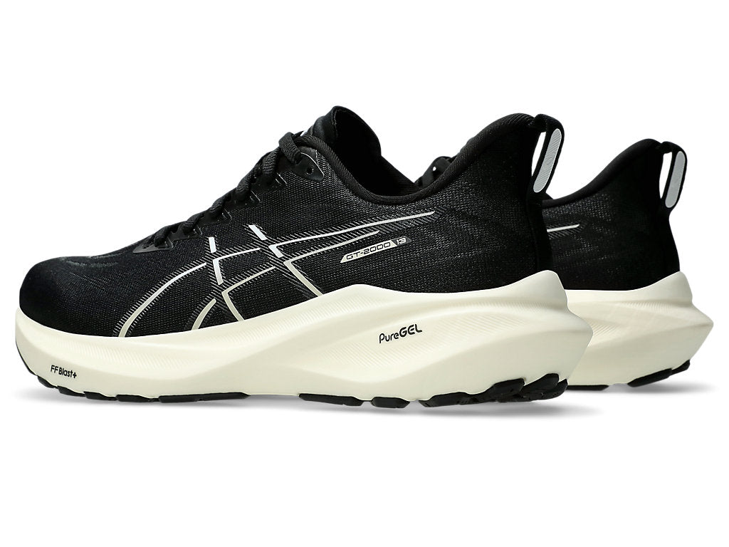 Asics Womens GT-2000 13 - Black/White - Stability - SS25