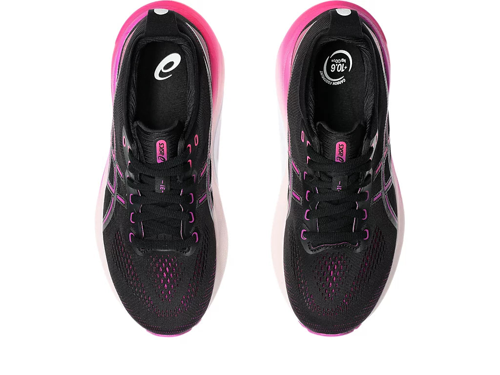 Asics Womens Gel Kayano 31 - Black/Bold Magenta - Stability