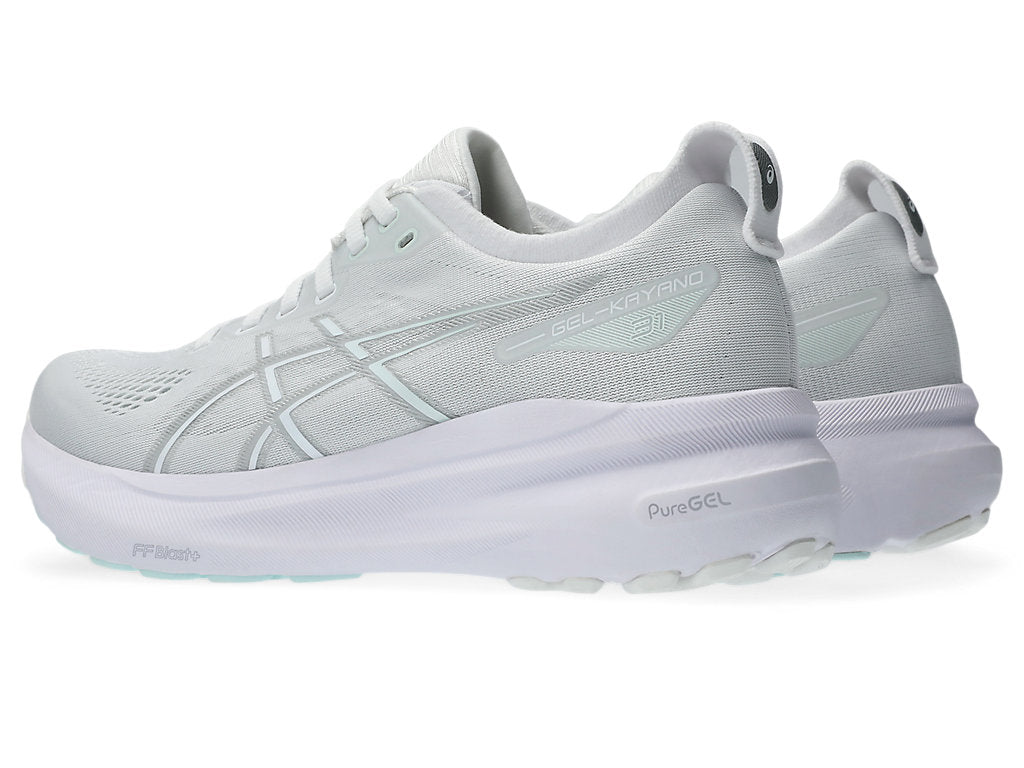 Asics Womens Gel Kayano 31 - White/White - Stability