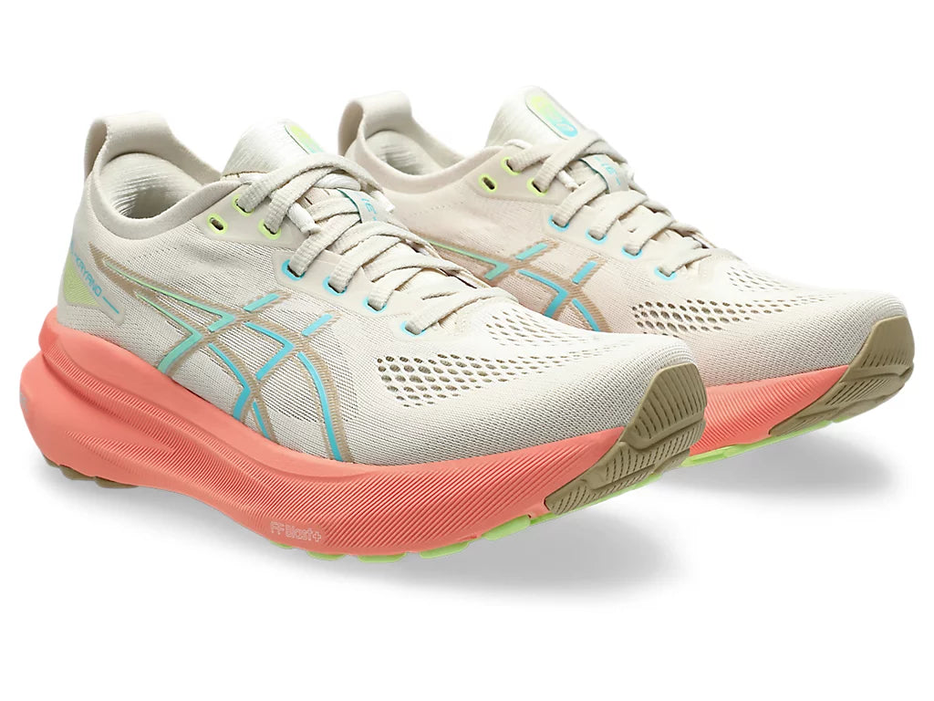 Asics Womens Gel Kayano 31 - Birch/Energy Aqua - Stability