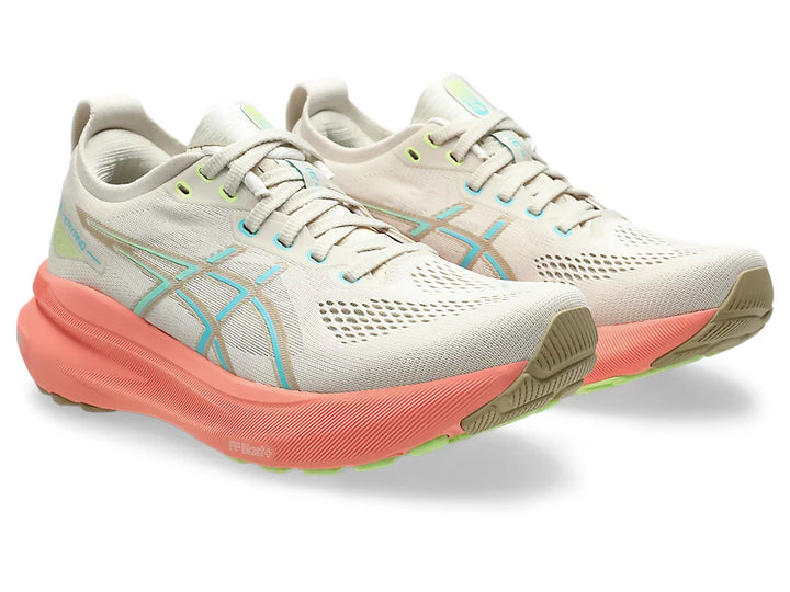 Asics Womens Gel Kayano 31 - Birch/Energy Aqua - Stability - SS25