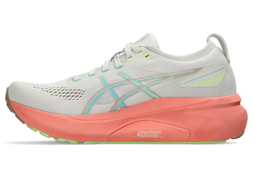 Asics Womens Gel Kayano 31 - Birch/Energy Aqua - Stability - SS25