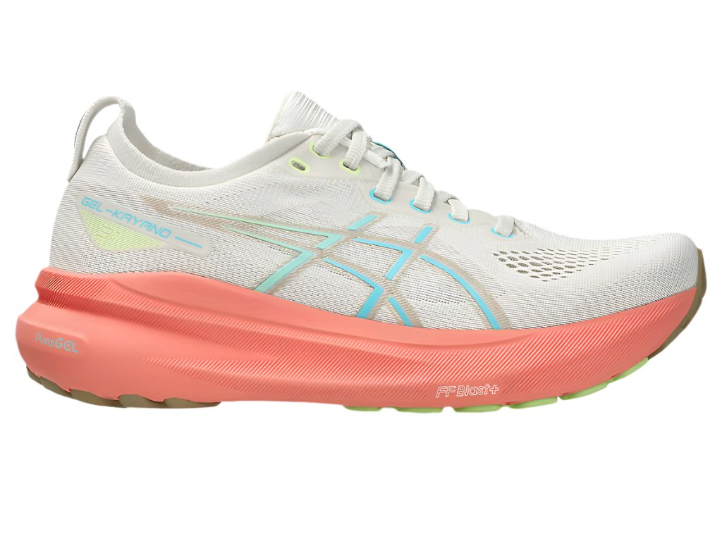 Asics Womens Gel Kayano 31 - Birch/Energy Aqua - Stability