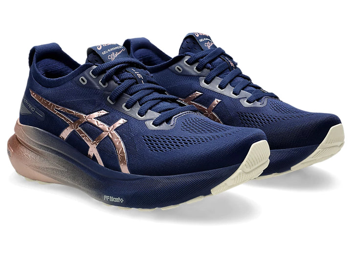 Asics Womens Gel Kayano 31 Platinum - Blue Expanse/Rose Gold - Stability