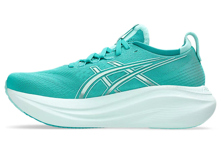 Asics Womens Gel Nimbus 27 - Wave Teal/Illuminate Mint - Neutral - SS25