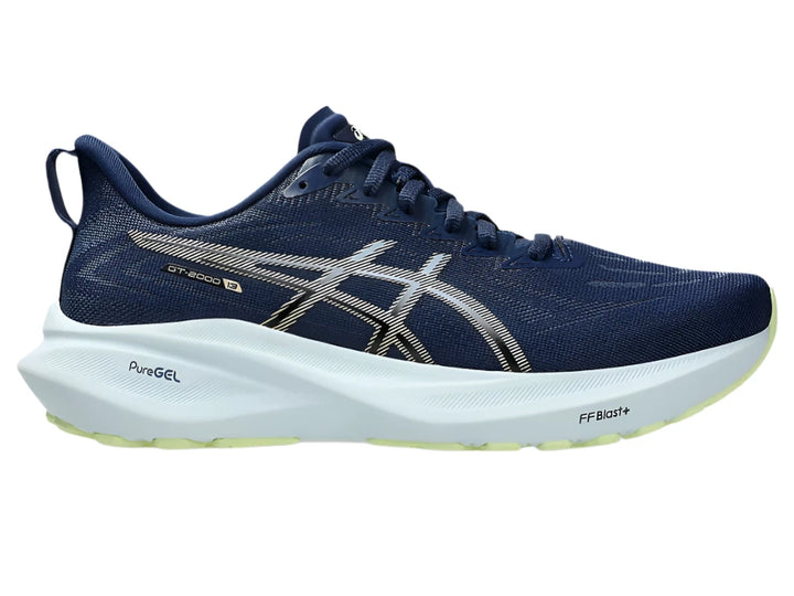 Asics Womens GT-2000 13 - Blue Expanse/Champagne - Stability