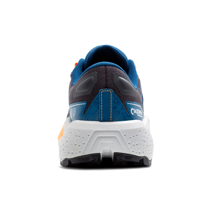 Brooks Mens Caldera 7 - Ebony/Blue Sapphire/Orange - Trail