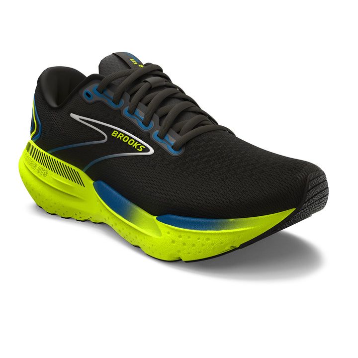 Brooks Mens Glycerin GTS 21 -  Black/Blue/Nightlife - Stability