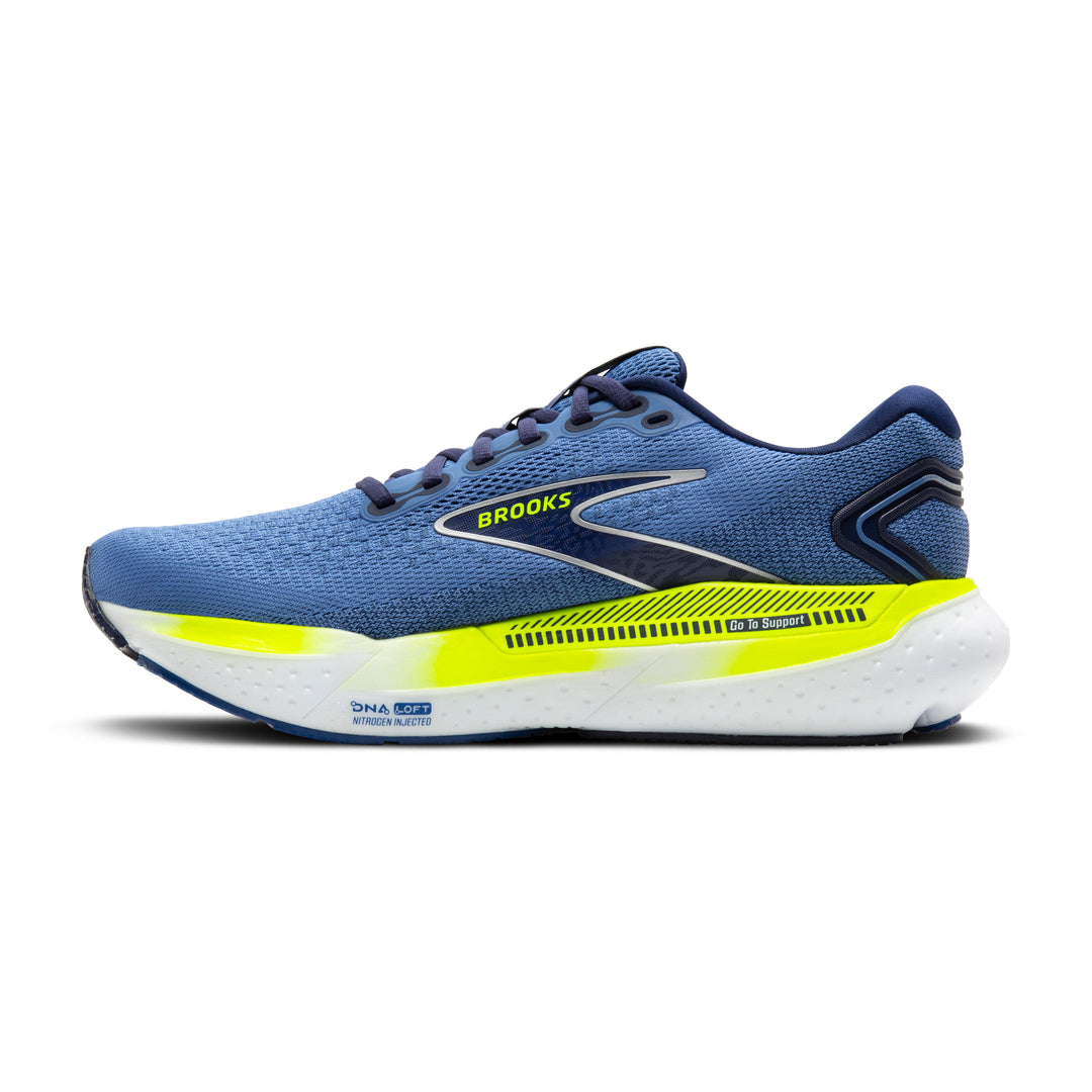 Brooks Mens Glycerin GTS 21 -  Blue/Peacoat/Nightlife - Stability