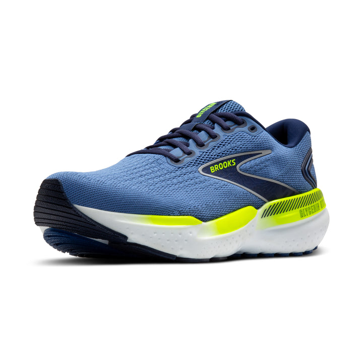 Brooks Mens Glycerin GTS 21 -  Blue/Peacoat/Nightlife - Stability