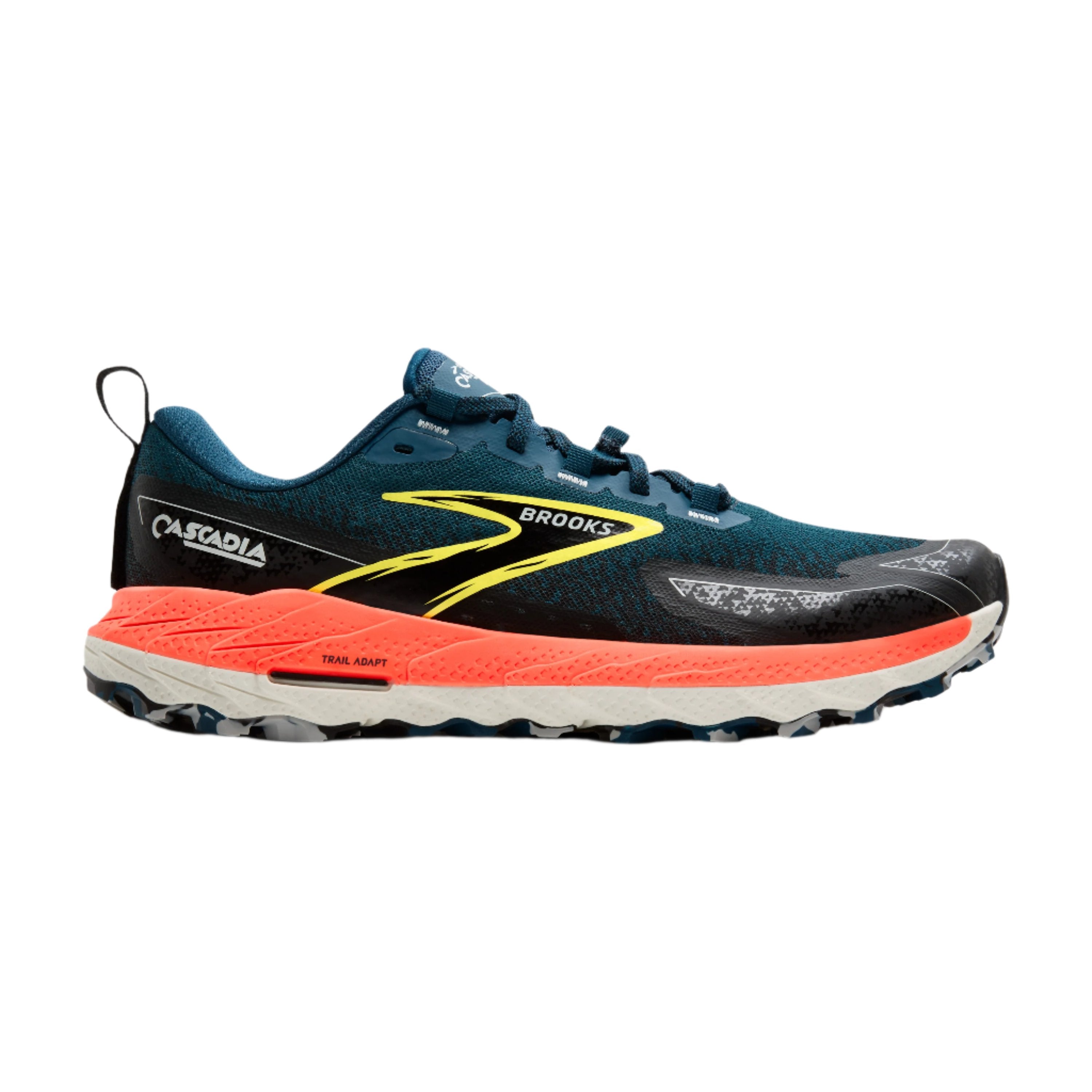 Brooks Mens Cascadia 18 - Legion Blue/Black/Flame - Trail - SS25