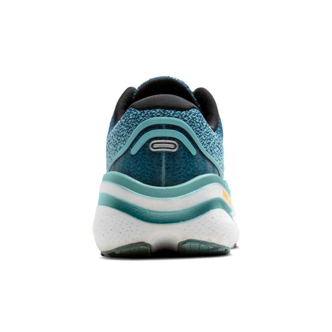 Brooks Mens Ghost Max 2 - Moroccan Blue/Aqua/Orange Pop - Neutral