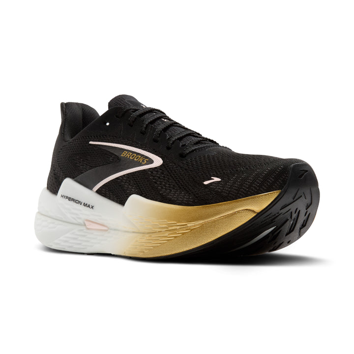 Brooks Mens Hyperion Max 2 - Black/Gold/Pink - Neutral - SS25