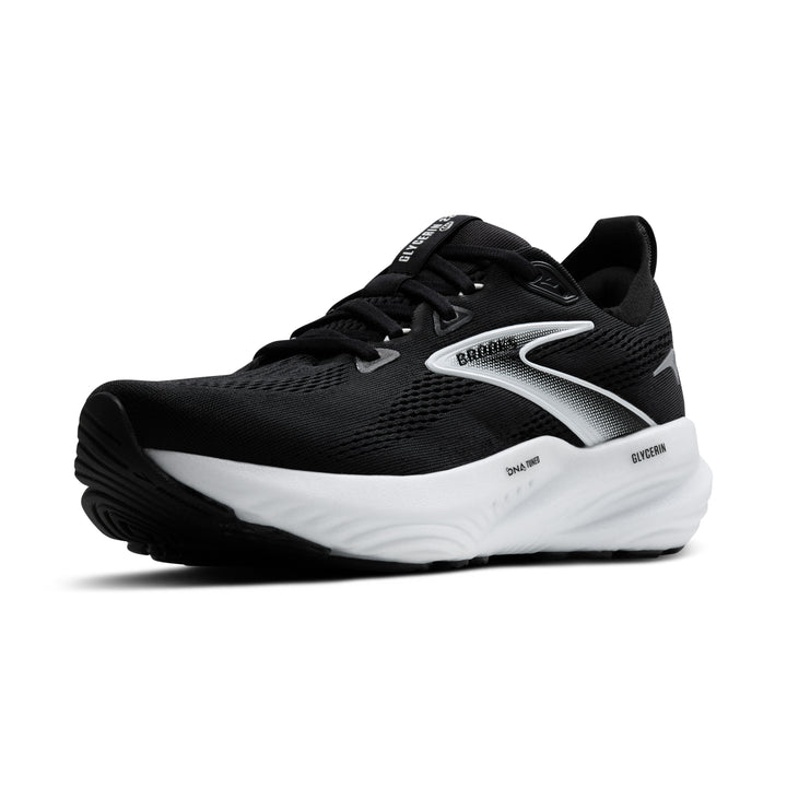 Brooks Mens Glycerin 22 - Black/Grey/White - Neutral - SS25