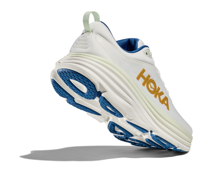 Hoka Mens Bondi 8 - Frost/Gold - Neutral