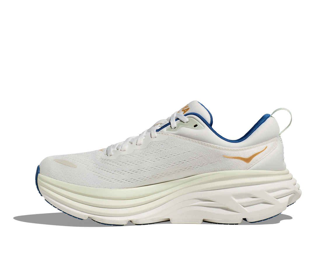 Hoka Mens Bondi 8 - Frost/Gold - Neutral