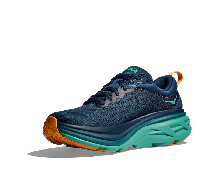 Hoka Mens Bondi 8 - Midnight/Shoreline - Neutral