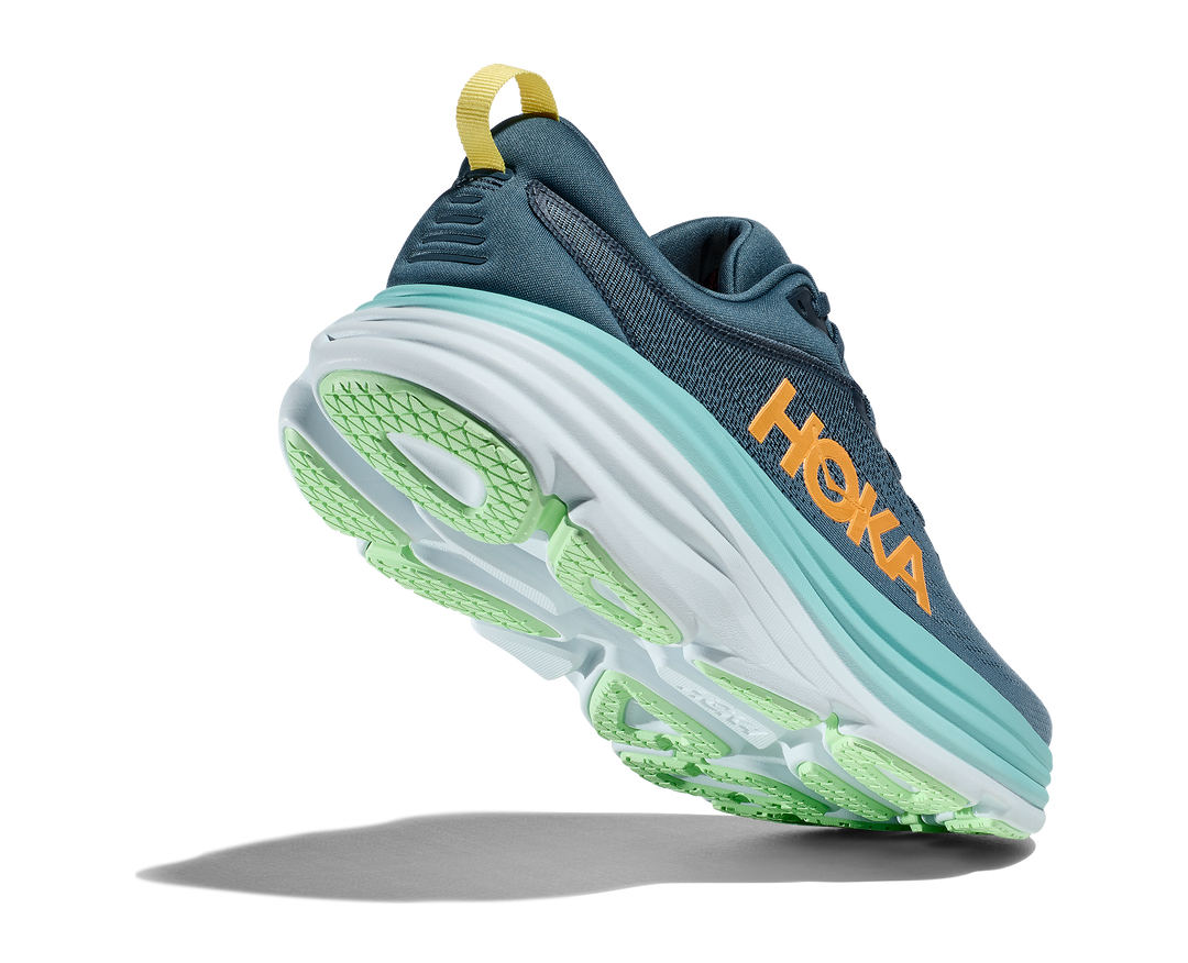 Hoka Mens Bondi 8 - Real Teal/Shadow - Neutral