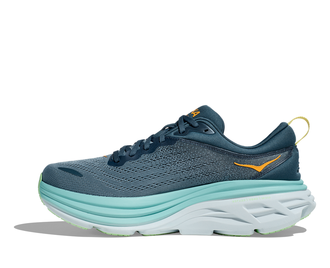 Hoka Mens Bondi 8 - Real Teal/Shadow - Neutral