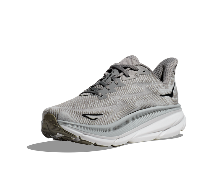 Hoka Mens Clifton 9 - Harbor Mist/Black - Neutral