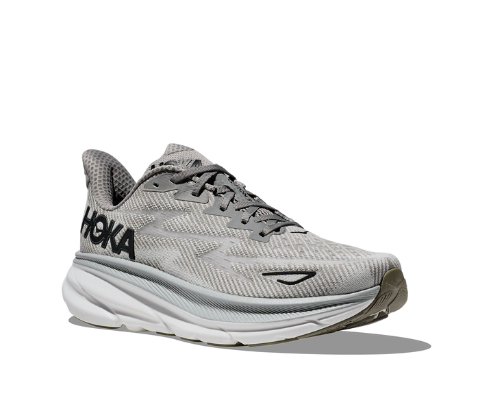 Hoka Mens Clifton 9 - Harbor Mist/Black - Neutral