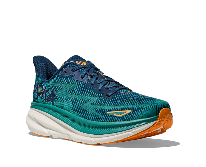 Hoka Mens Clifton 9 - Midnight/Oceanic - Neutral