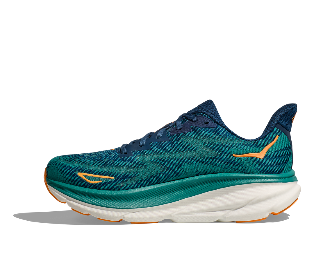 Hoka Mens Clifton 9 - Midnight/Oceanic - Neutral