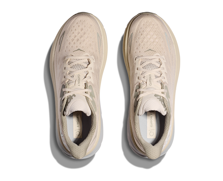 Hoka Mens Clifton 9 - Oat Milk/Barley - Neutral