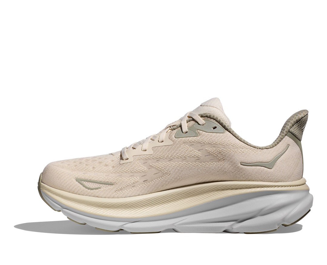 Hoka Mens Clifton 9 - Oat Milk/Barley - Neutral