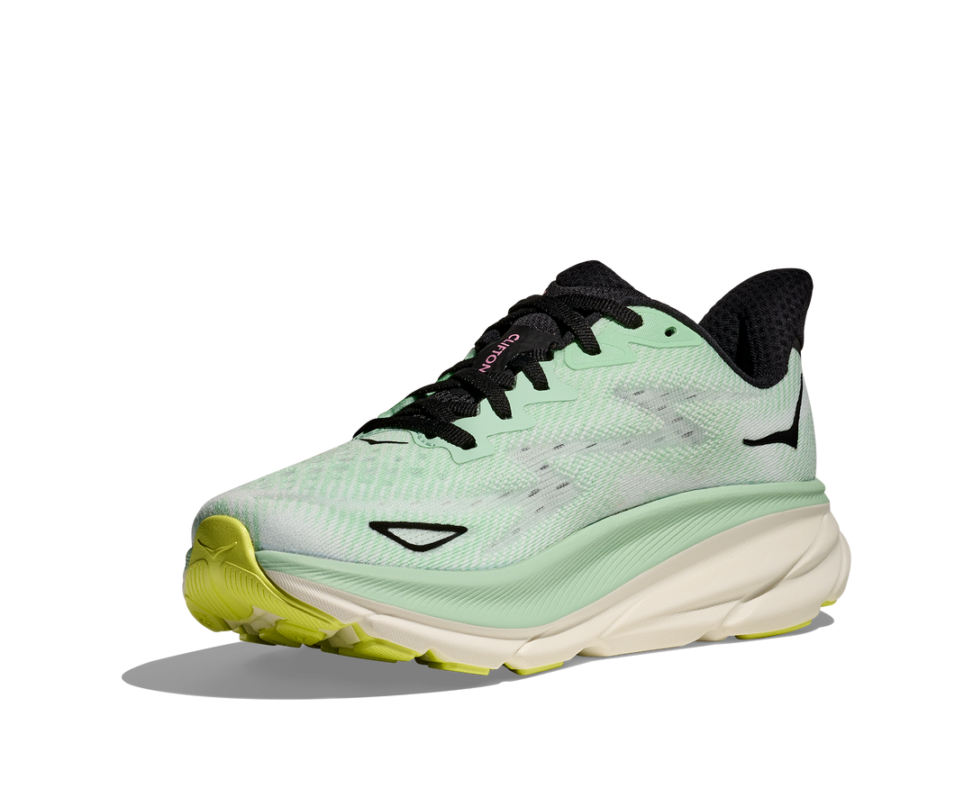 Hoka Womens Clifton 9 - Mint Fluorite/Snow Melt - Neutral - SS25