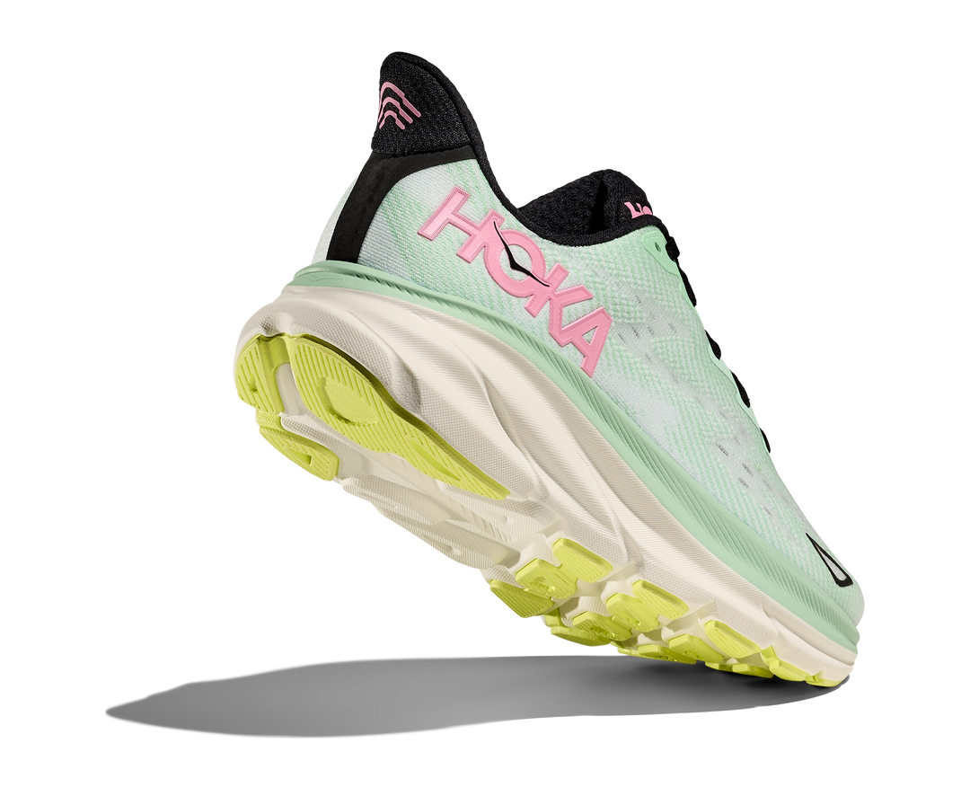 Hoka Womens Clifton 9 - Mint Fluorite/Snow Melt - Neutral - SS25