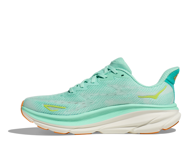 Hoka Womens Clifton 9 - Seafoam/Aqua Breeze - Neutral