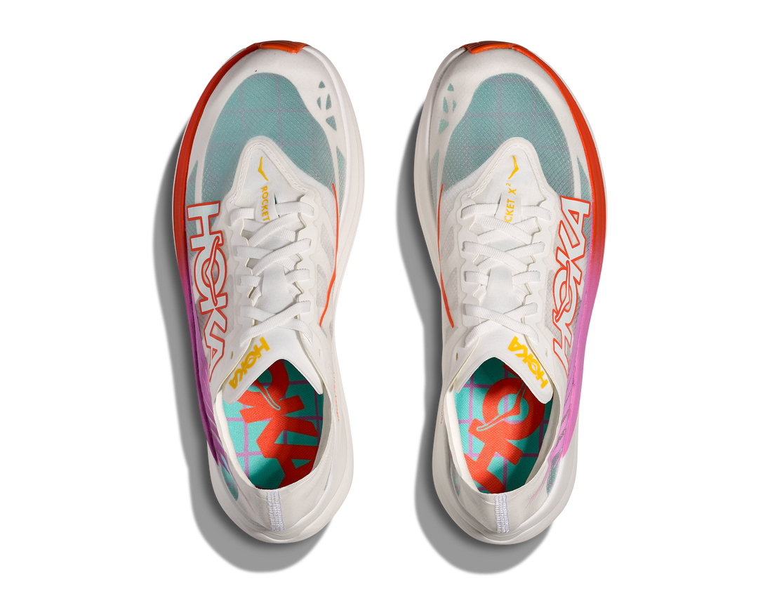 Hoka Rocket X 2 - Frost/Lava - Neutral - SS25