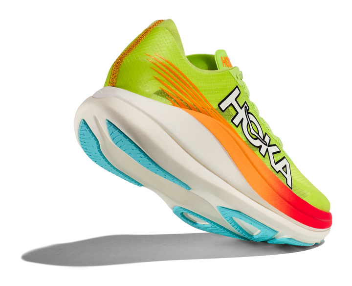 Hoka Rocket X 2 - Lettuce/Solar Flare - Neutral