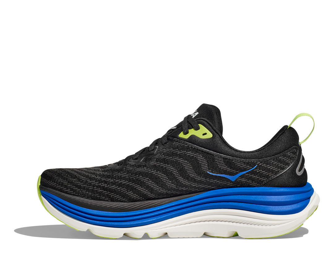 Hoka Mens Gaviota 5 - Black/Electric Cobalt - Stability